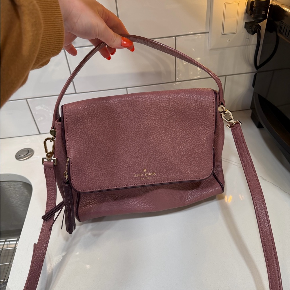 Kate Spade Mauve Crossbody Bag